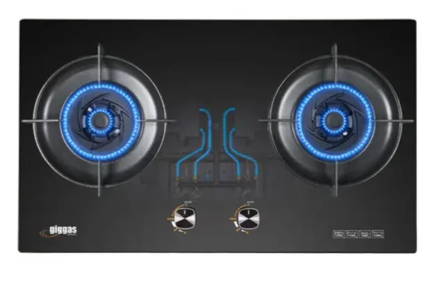 上將GA-980J(LPG)雙頭嵌入/座台式石油氣煮食爐