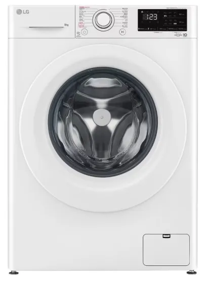 LG F-1208V5W 8公斤直驅式變頻前置式洗衣機